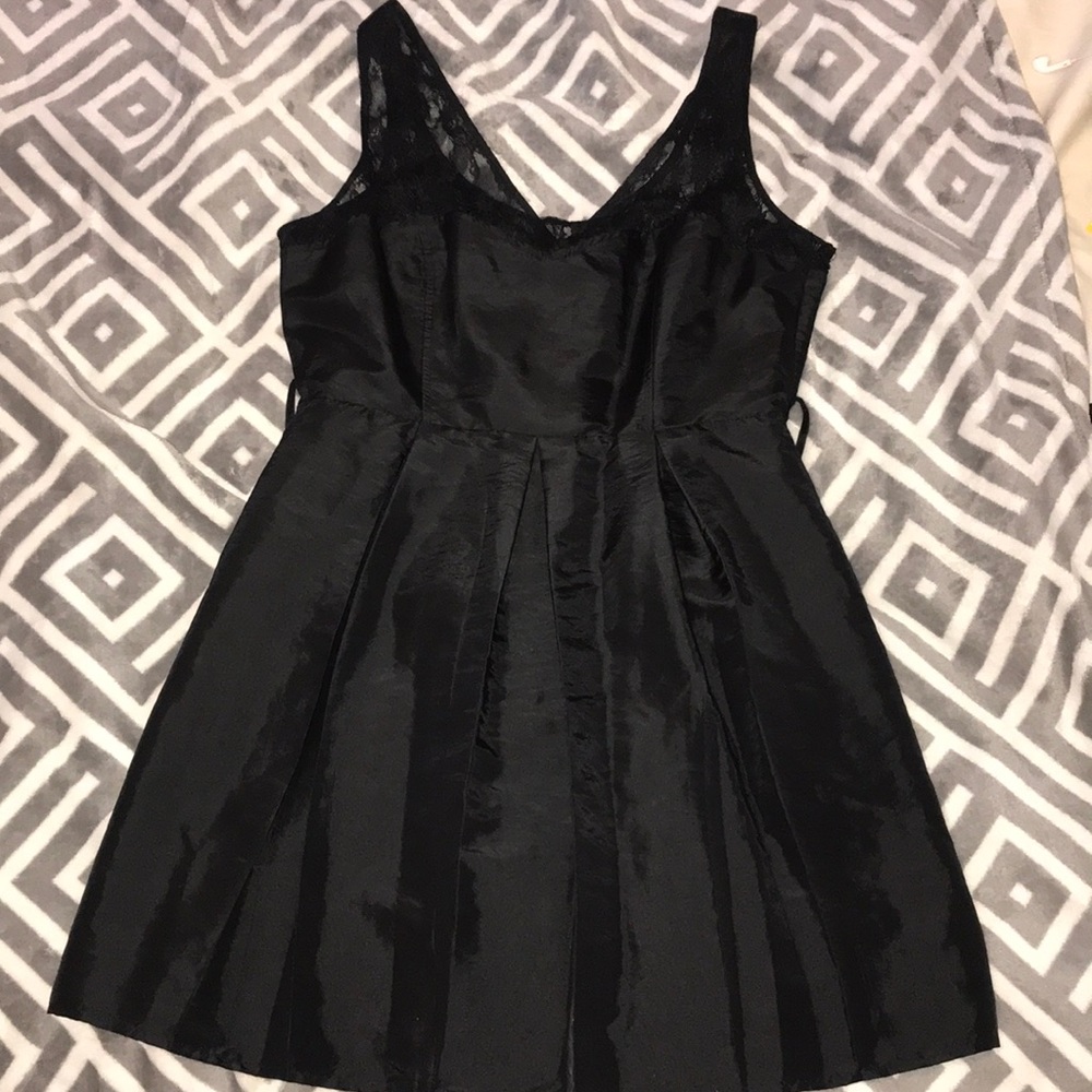 Mini black dress